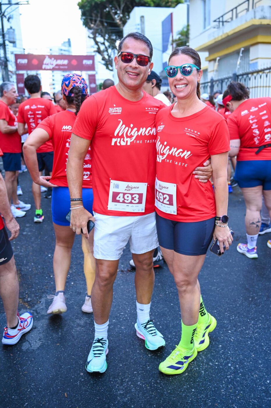 Rôni César e Camila Marinho 