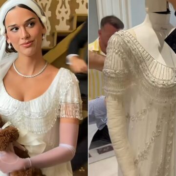 Theresa Fonseca revela perrengue em prova de vestido de noiva: “Achei que fosse desmaiar”