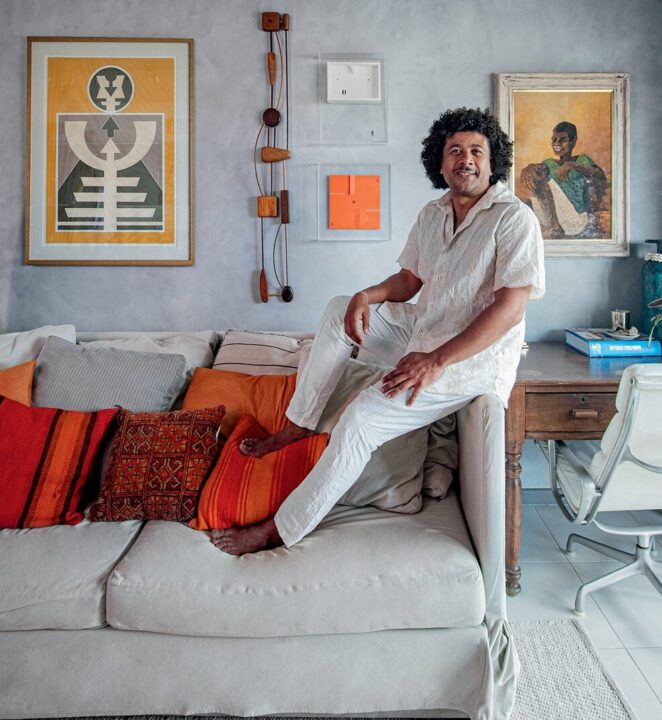 Apartamento do arquiteto Wesley Lemos em Salvador ganha destaque por decoração com arte e ancestralidade