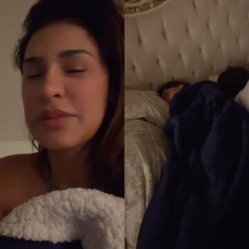 Simone Mendes diverte ao mostrar perrengue com os filhos durante a madrugada: “O aperto é grande”