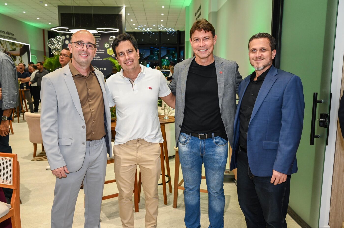 Daniel Sampaio, Suetonio Pepe, George Pinto e Tercio Souza