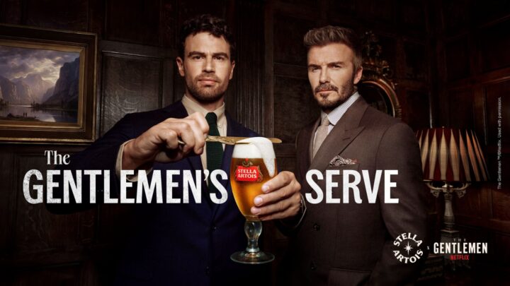 David Beckham e Theo James estrelam campanha global inspirada em ‘Magnatas do Crime’
