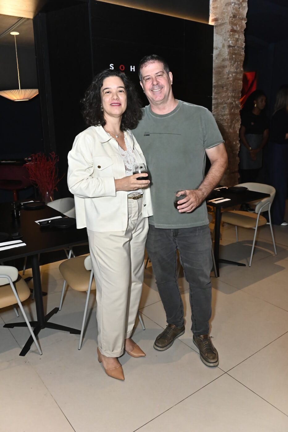 Ana Carolina Bezerra e Fernando Schüller