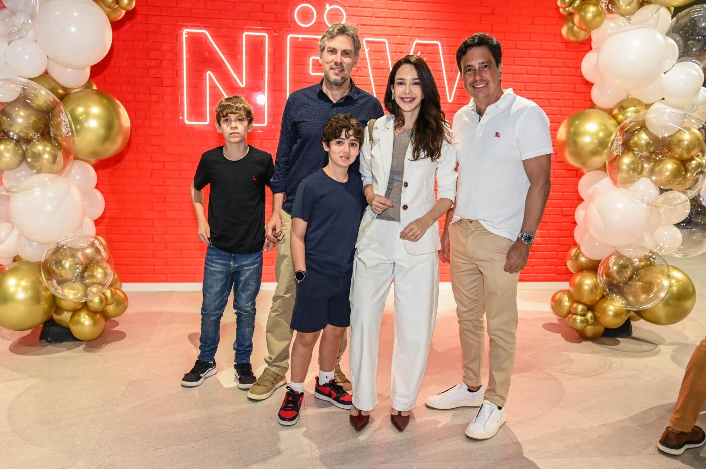 Werner, Moema, Mateus, Antônio Mignac e Suetonio Pepe