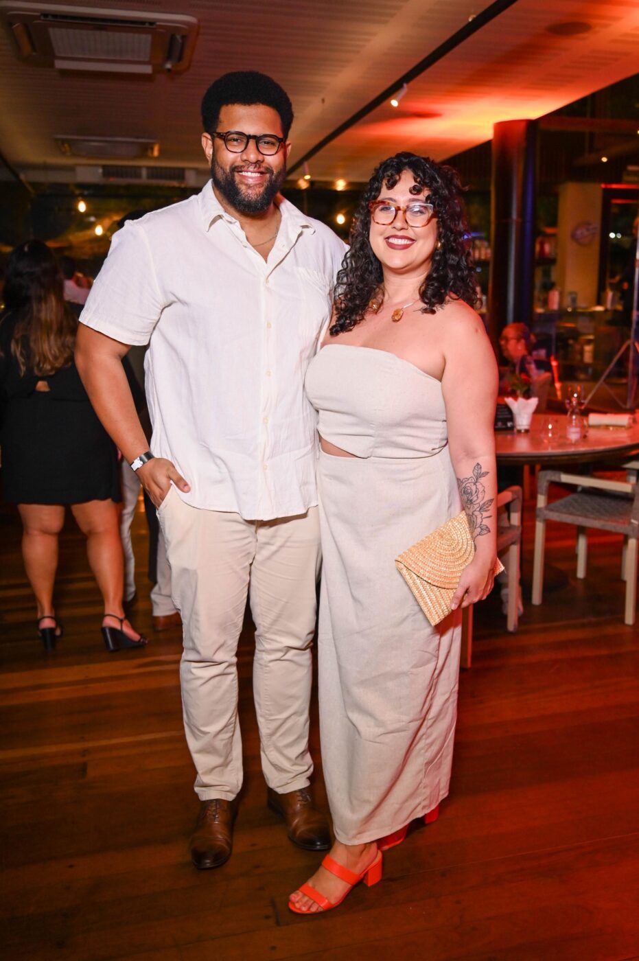 Renan Caliga e Catherine Avilés
