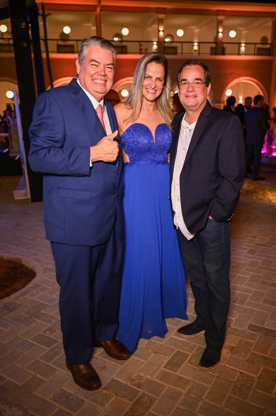Léo Kruschewsky, Mônica Martinelli e Marcos Cincura