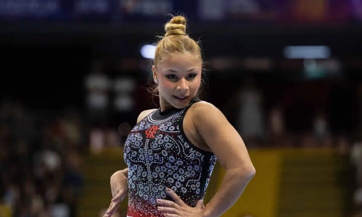 Flávia Saraiva conquista ouro na trave e no solo no Campeonato Brasileiro de Ginástica Artística