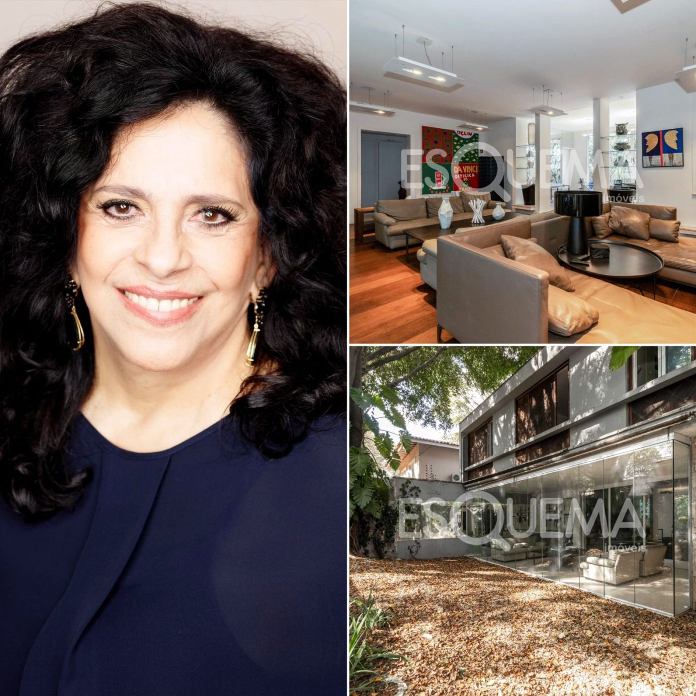 Jardim, obras de arte e janelões: conheça o último refúgio de Gal Costa