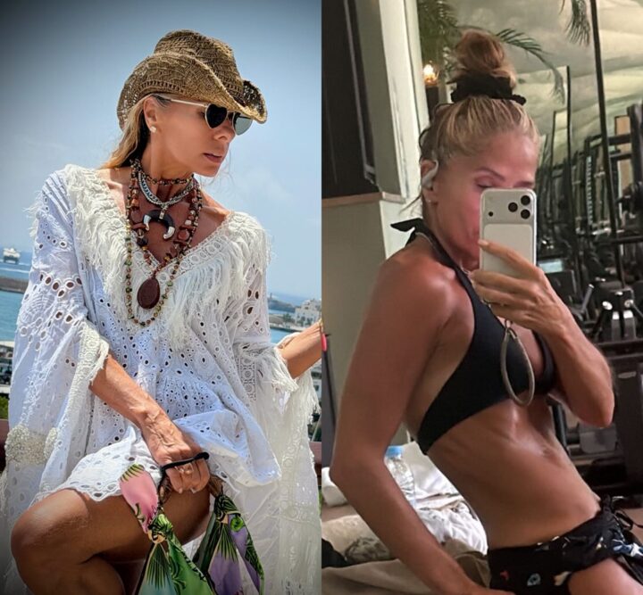 Aos 53 anos, Adriane Galisteu mostra barriga negativa durante treino nas férias; veja fotos