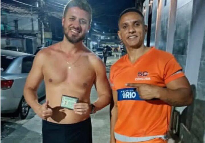 Gari encontra e devolve dinheiro após bater de porta em porta procurando o dono