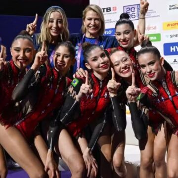 Brasil faz história e conquista dois ouros inéditos no Mundial de Ginástica Rítmica