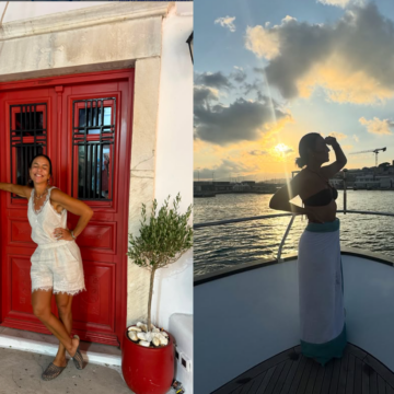 Ivete aproveita descanso em praia da Grécia após curtir festa ao lado da família; veja fotos