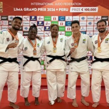 Brasil se consagra como o campeão geral do Grand Prix de judô no Peru com 11 medalhas
