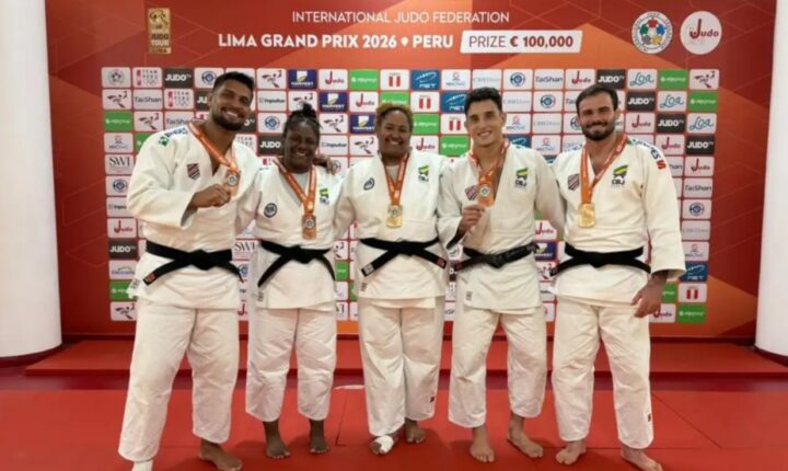 Brasil se consagra como o campeão geral do Grand Prix de judô no Peru com 11 medalhas