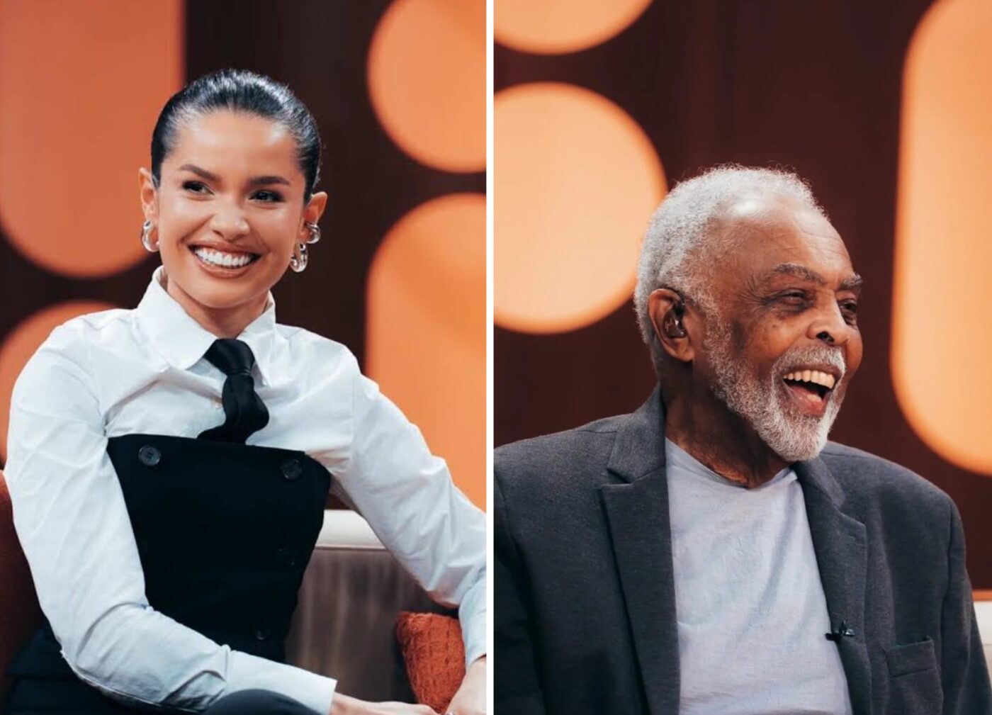 Em programa, Juliette se declara para Gilberto Gil: “O senhor sabe alguma coisa que ninguém mais na humanidade sabe”
