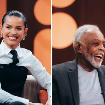 Em programa, Juliette se declara para Gilberto Gil: “O senhor sabe alguma coisa que ninguém mais na humanidade sabe”