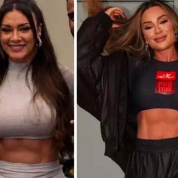 Ex-Panicat Juju Salimeri mostra antes e depois de perder 10kg; veja imagens