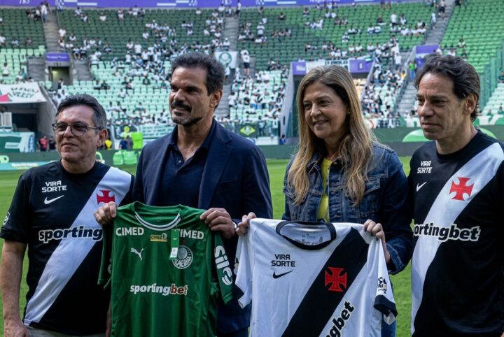 Vasco é proibido de negociar com Palmeiras durante investigação sobre venda da SAF