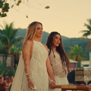 Lauana Prado comemora dois meses de casada com Tati Dias: ‘Sim mais lindo’