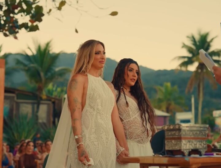 Lauana Prado comemora dois meses de casada com Tati Dias: ‘Sim mais lindo’