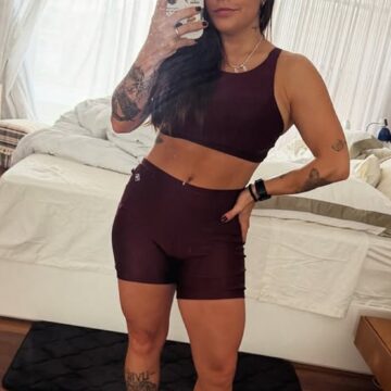 Lauana Prado retoma treinos 26 dias após nascimento do filho Dom: “Devagar”