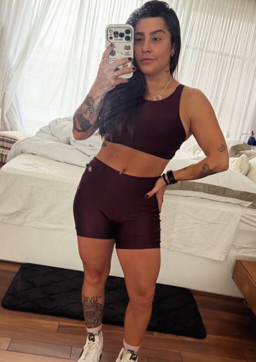 Lauana Prado retoma treinos 26 dias após nascimento do filho Dom: “Devagar”