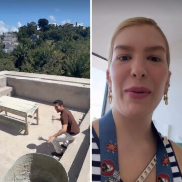 Lore Improta visita obra de mansão e hidromassagem gigante chama atenção; veja como será