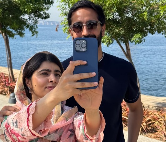 Ativista e vencedora do Nobel Malala abre fotos da viagem com o marido no Rio de Janeiro; confira