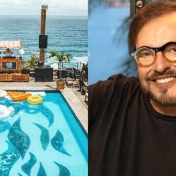 Com vista para cartão-postal, mansão icônica de 4 mil m² de Wolf Maya vira espaço de festas
