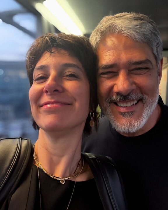 William Bonner ganha apoio da esposa após participar de programa de Fátima Bernardes