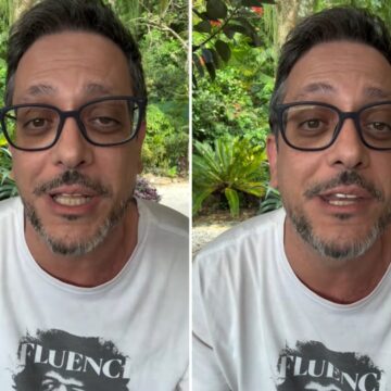 Lúcio Mauro Filho se pronuncia após revelar diagnóstico de câncer: “Continuo me cuidando”