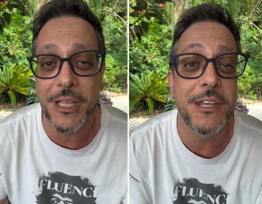 Lúcio Mauro Filho se pronuncia pela primeira vez após revelar diagnóstico de câncer: “Mudou a minha vida”