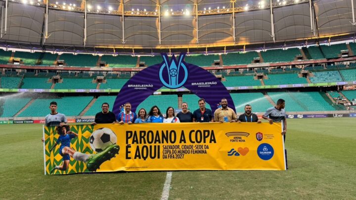 Campanha mobiliza torcidas de Bahia e Vitória para Copa do Mundo Feminina de 2027 em Salvador