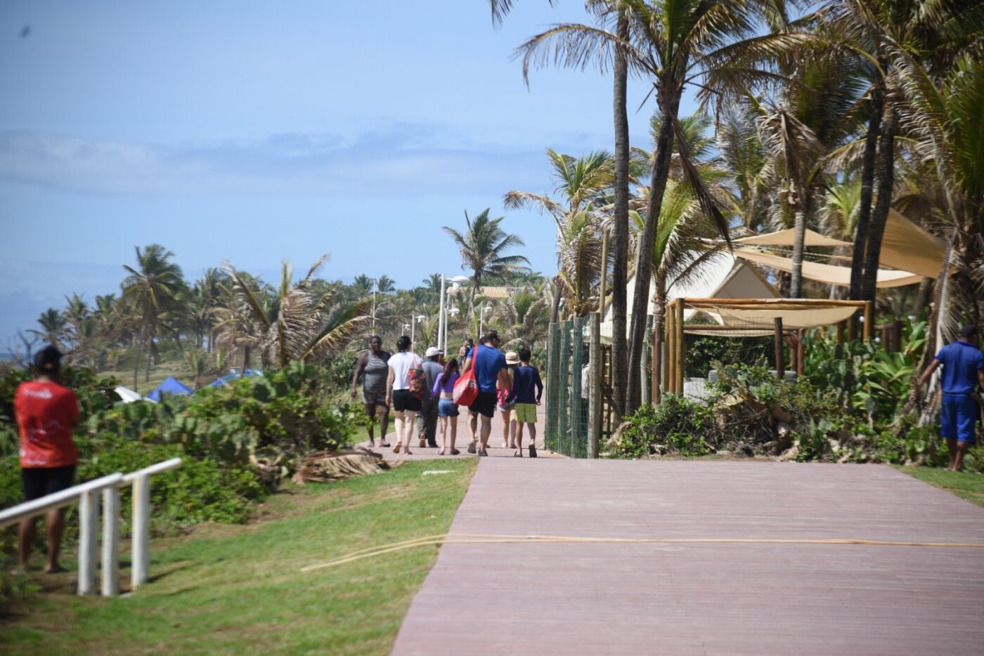 Praia de Salvador registra ventos de até 43,2 km/h