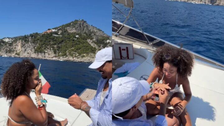 Rafa Moreira é pedida em casamento pelo namorado durante viagem à Itália