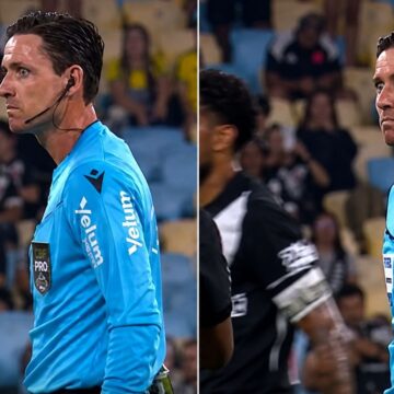 Jogador do Fluminense diz que árbitro olha jogadores “como um maluco”
