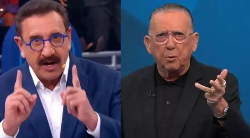 Galvão Bueno defende Ratinho após fala homofóbica em programa: ‘Você nunca desrespeitou ninguém’