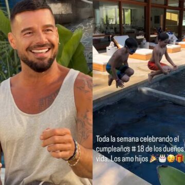 Aos 54 anos, Ricky Martin celebra 18 anos dos filhos gêmeos com foto rara: “Donos da minha vida”