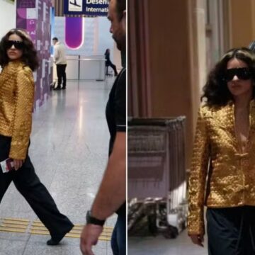 Rosalía chega ao Brasil para shows no Rio de Janeiro; veja fotos
