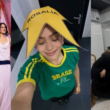 Rosalía se despede do Brasil e relembra de encontros com Caetano, Pabllo Vittar e outros: ‘Rio, vocês foram babilônicos’