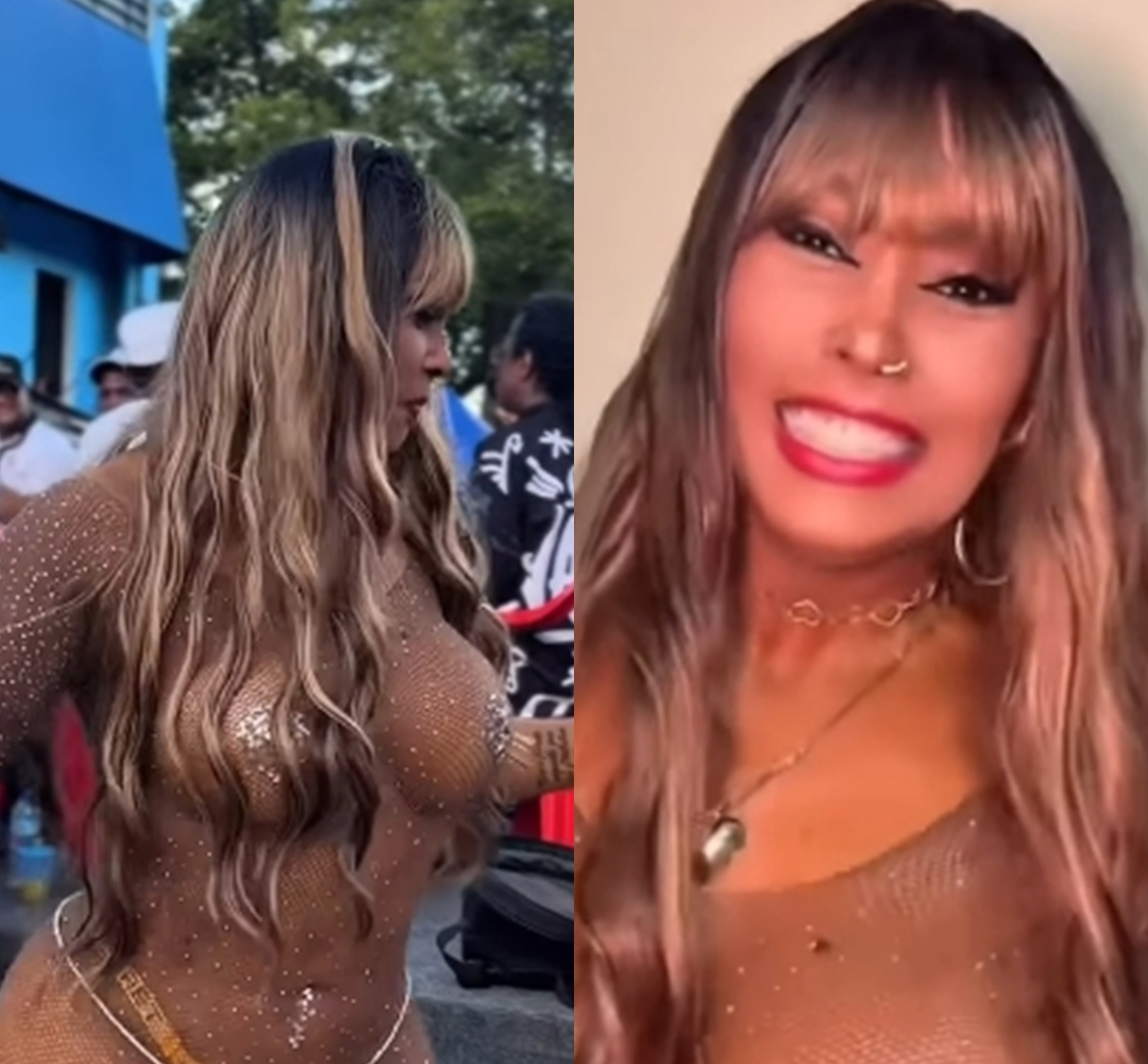 Aos 52 anos, Rosiane Pinheiro rouba a cena com look transparente: ‘O terror do etarismo’