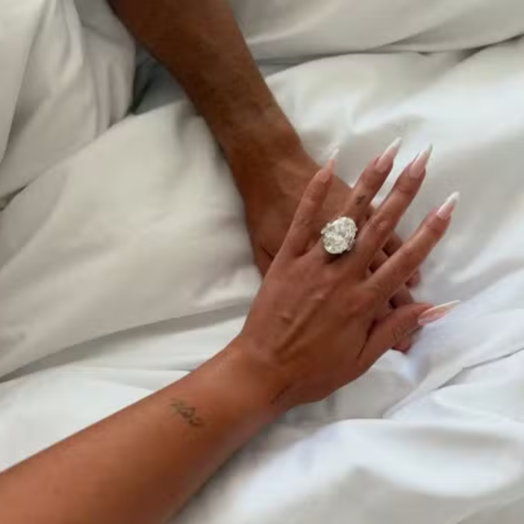 Aliança de noivado de Cristiano Ronaldo e Georgina Rodríguez é avaliada em mais de R$ 25 milhões