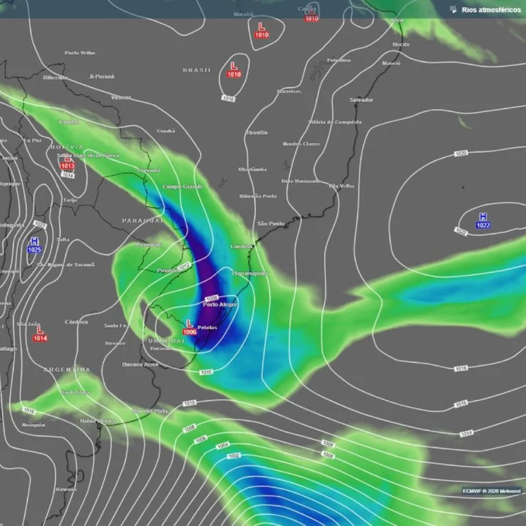 Ciclone extratropical vai atingir o Brasil com tempestades e ventos de até 100 km/h; veja quando