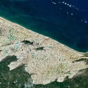 Nasa mostra Lençóis Maranhenses em imagem feita do espaço