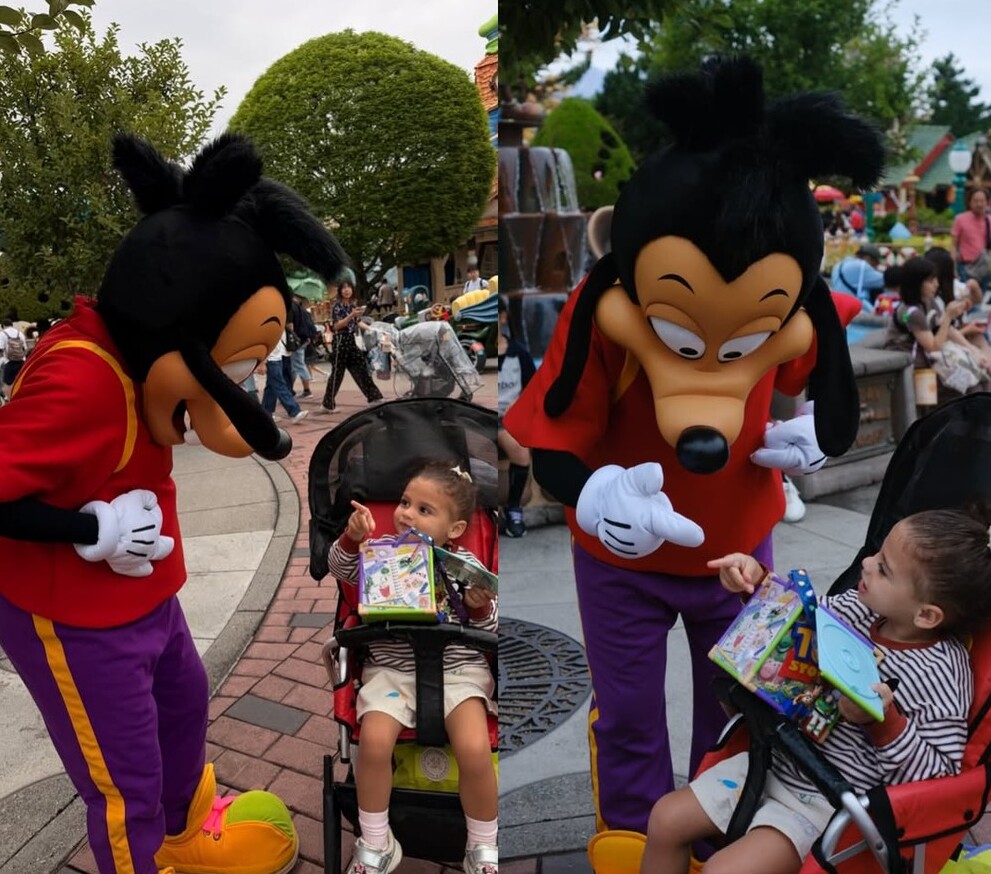 Filha de Neymar encanta em primeiro passeio na Disney; veja fotos