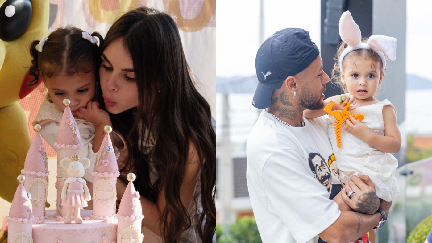 Amanda Kimberlly ironiza crítica sobre roupas de Helena, sua filha com Neymar