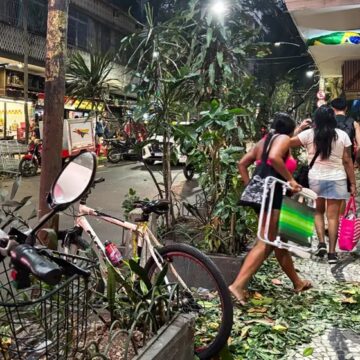 Ventos de 90 km/h: prefeitura e estado emitem alerta para antecipar fim do expediente no Rio