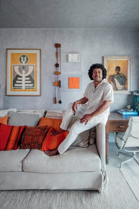 Apartamento do arquiteto Wesley Lemos em Salvador é destaque na Casa & Jardim; veja fotos