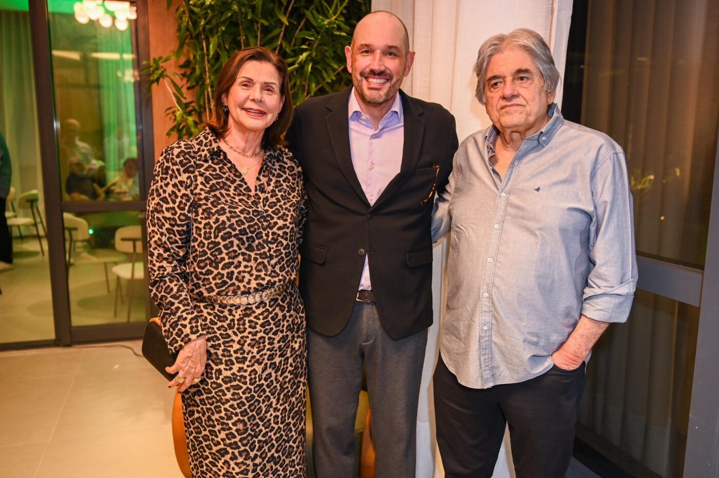 Marilene, Augusto e Hildebrando Amorim