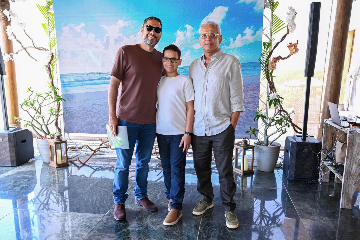 Daniel, Samuel Terto e Kelson Rêgo